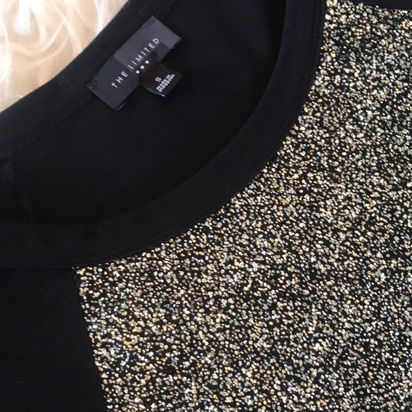 The Limited Raglan Style Black & Glittery Material - Picture 2 of 3
